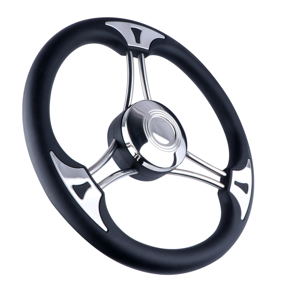 ANDYMARINE 13.5 インチ ステンレス鋼 3 ス - Fishing Boat Steering Wheel のレビューと価格